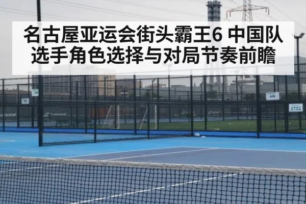 名古屋亚运会街头霸王6 中国队选手角色选择与对局节奏前瞻（nine game）